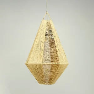 Raffia Ceiling Lampshade Bell